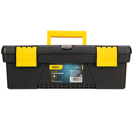 Ящик для инструмента Deli "EDL432412", 305x130x105 мм, пластмасса