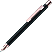 Ручка шариковая автоматическая "Straight Ro Go", 1.0 мм, черный, золотистый, стерж. синий