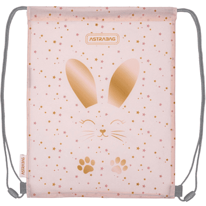 Мешок для обуви "Fluffy Bunny", золотой 