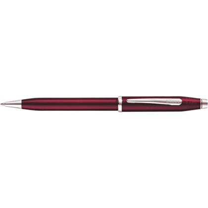 Ручка шариковая "Century II Translucent Plum Lacquer", 0.7 мм, красный, стержень черный - 3