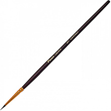 Кисть для рисования "Pinax CREATIVE", синтетика жесткая, круглая, №000