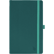 Блокнот "Appeel classic teal", А5, 96 листов, линейка, зеленый