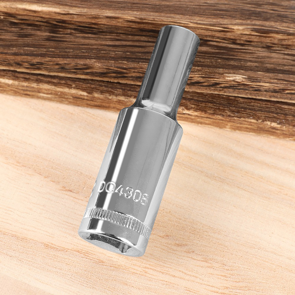 Головка торцевая шестигранная Deli YS EDQ4308 1/2", 8 мм, глубокая, серебристый - 3