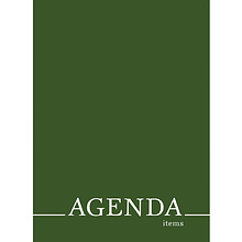 Книга записная  "Agenda. Green"