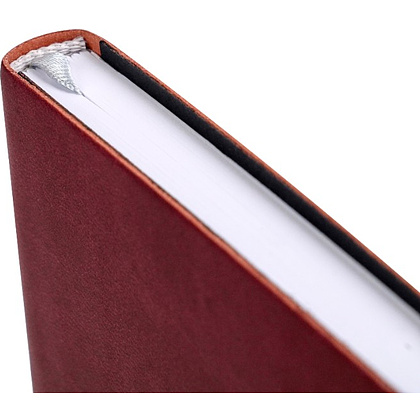 Ежедневник недатированный "Tucson Flex", А5, 272 страницы, бордовый - 4