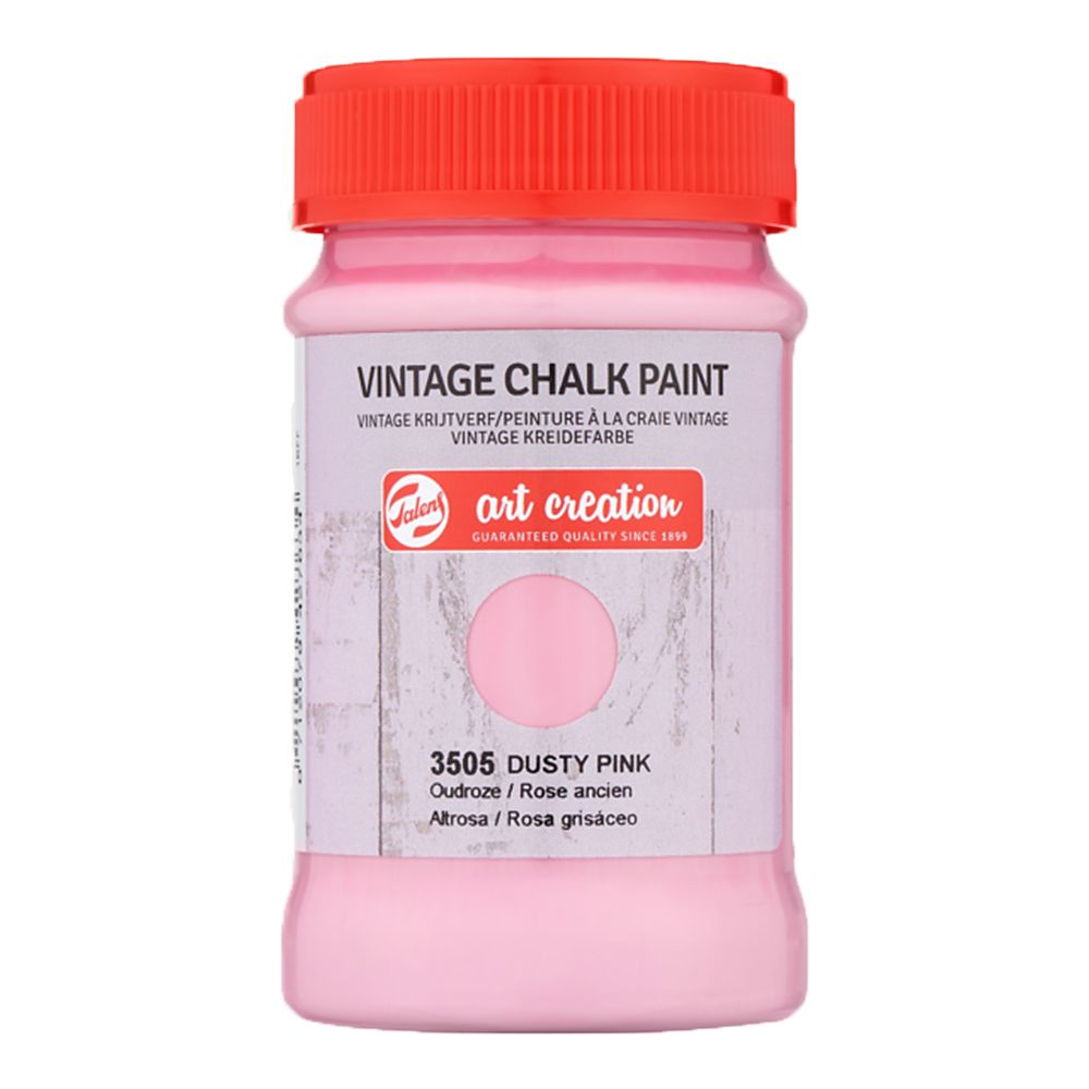 Краска декоративная "VINTAGE CHALK PAINT", 100 мл, 3505 грязно-розовый