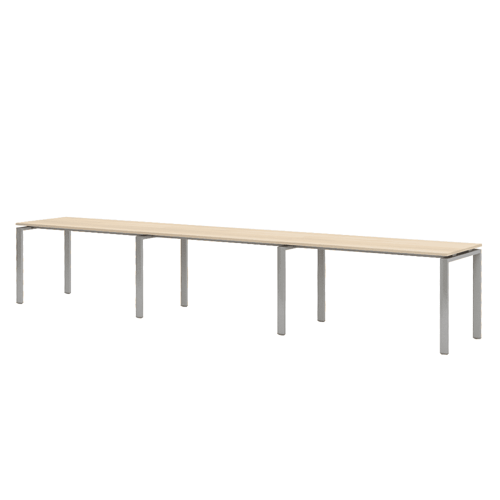 Коллекция Титан Бенч-система на 3 рабочих места ТН312ТР-3х1+ТН312К-22, 3600х700х742