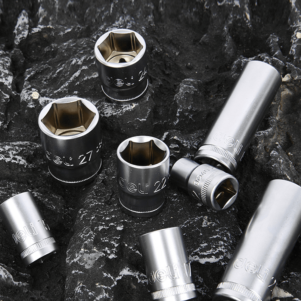 Набор инструмента 1/4" Deli RS EDQ41043, 43 шт - 8