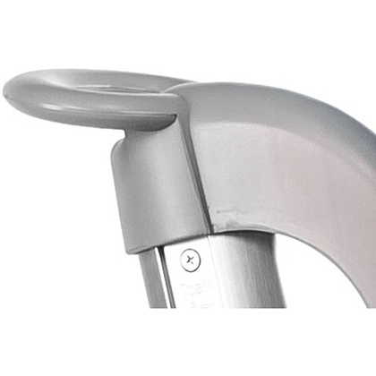 Кресло детское Comf-Pro Match Chair, ткань, серый, пластик, корпус черный, серый, с чехлом салатовым - 4