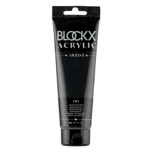 Краски акриловые "Blockx", 101 марс черный, 120 мл