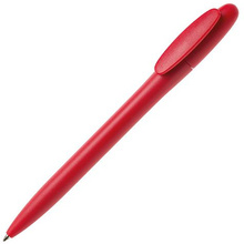 Ручка шариковая автоматическая "Bay MATT", 1.0 мм, красный, стерж. синий