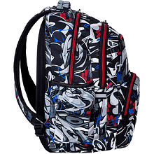 Рюкзак школьный Coolpack "Street art", черный, белый