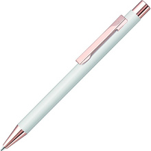 Ручка шариковая автоматическая "Straight Ro Go", 1.0 мм, белый, золотистый, стерж. синий