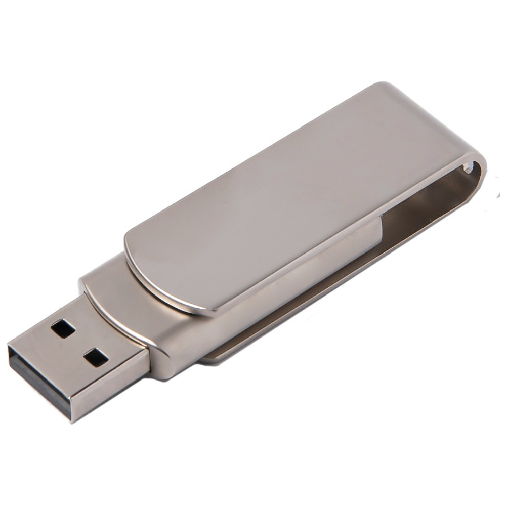 USB Flash накопитель 2.0 "Swing metal", 16 Gb, металл, черный - 3