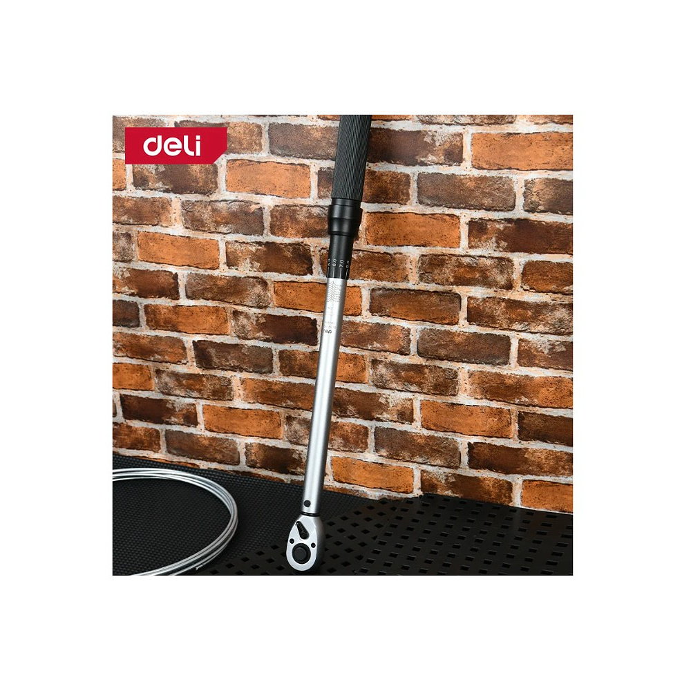 Ключ динамометрический Deli YS EDL-YN-40200, 40-200Нм 1/2", черный - 3