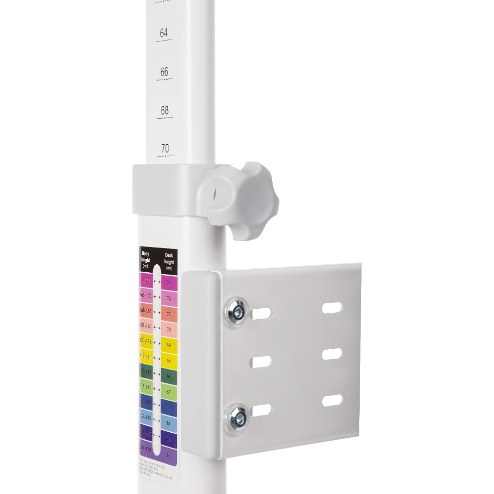 Стол Ergosmart E602 GREY, 800х600х(540-760) мм - 6