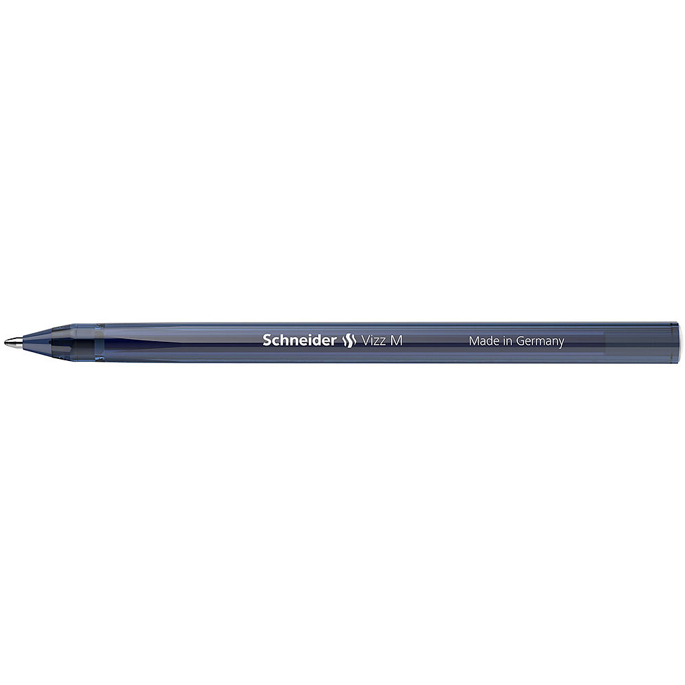 Ручка шариковая "Schneider Vizz M", темно-синий, стерж. темно-синий - 4
