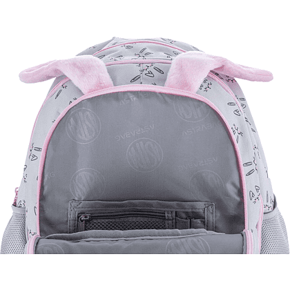 Рюкзак школьный "Honeybunny", серый, розовый - 5