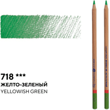 Карандаш цветной "Мастер-класс", 718, желто-зеленый