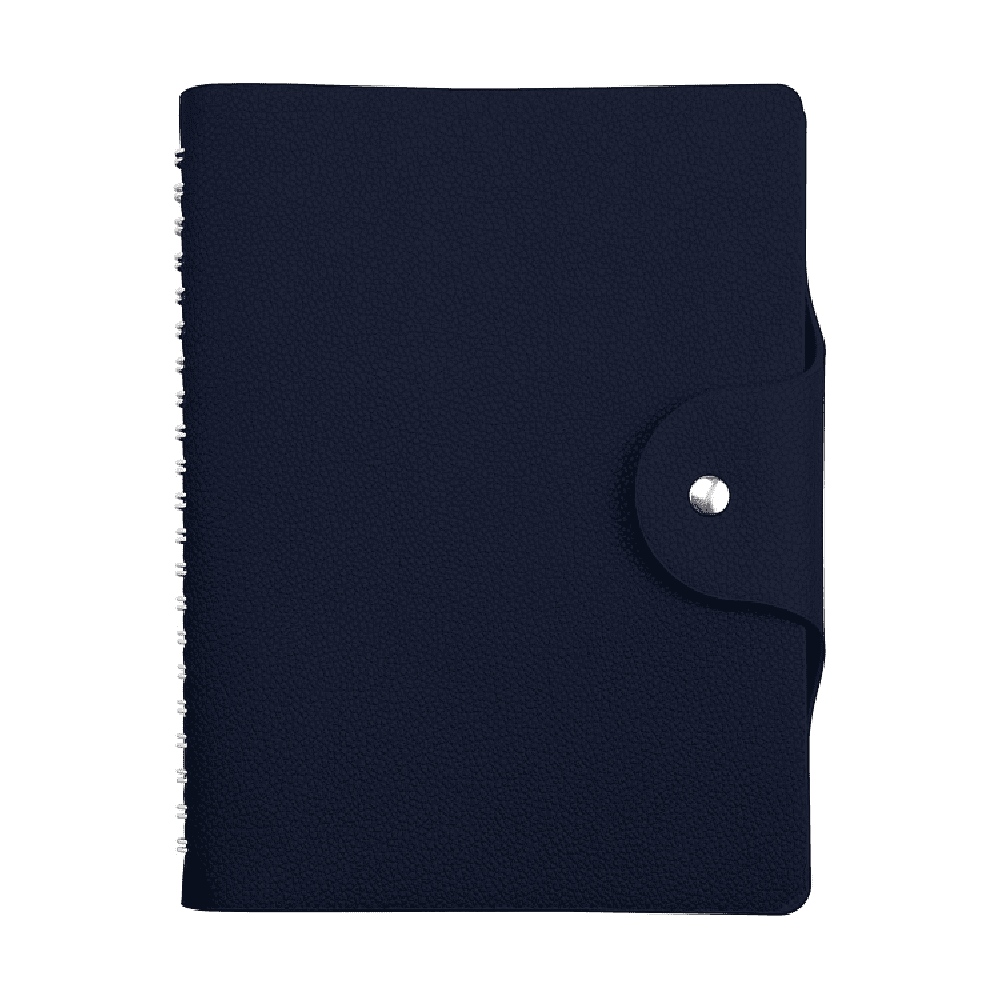 Ежедневник недатированный "Torino", А5, 272 страницы, темно-синий
