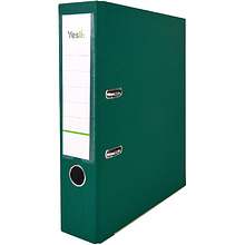 Папка-регистратор "Yesli:", А4, 75 мм, ПВХ, зеленый