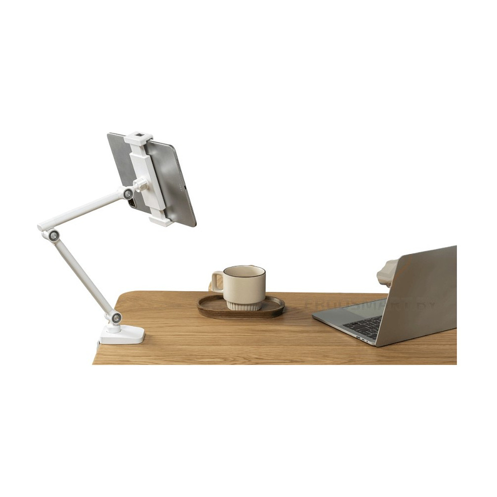 Крепление для планшета (смартфона) Tablet Clamp, белый матовый - 3