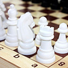 Игра настольная "Шахматы и шашки пластмассовые в деревянной упаковке" - 2