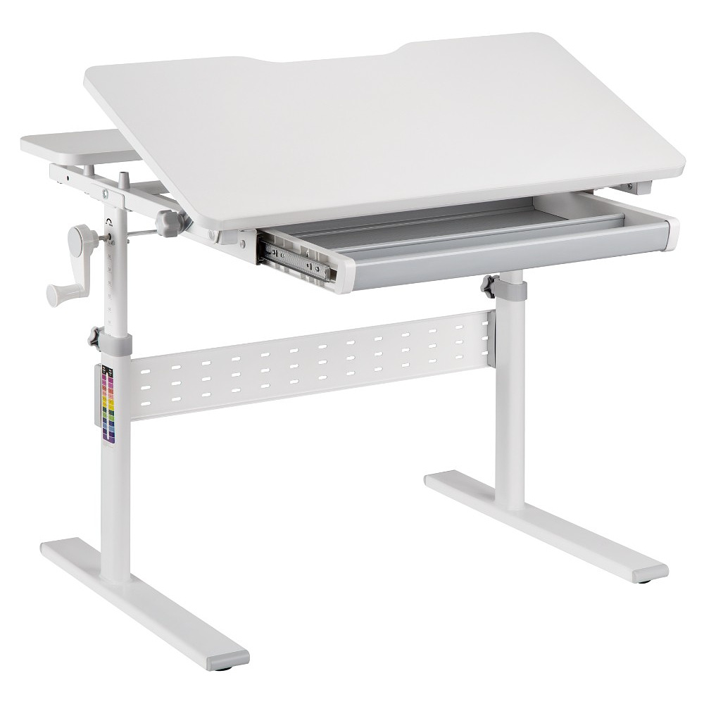 Стол Ergosmart E602 GREY, 800х600х(540-760) мм - 2