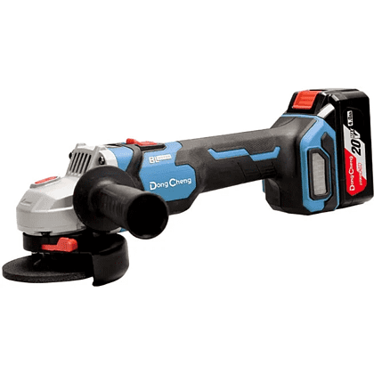 Шлифмашина угловая "DongCheng", аккумуляторная, бесщеточная 20V, 4.0Ач 630Вт - 3