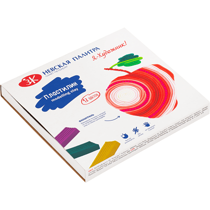 Пластилин "Я - Художник!", 12 цветов  - 2