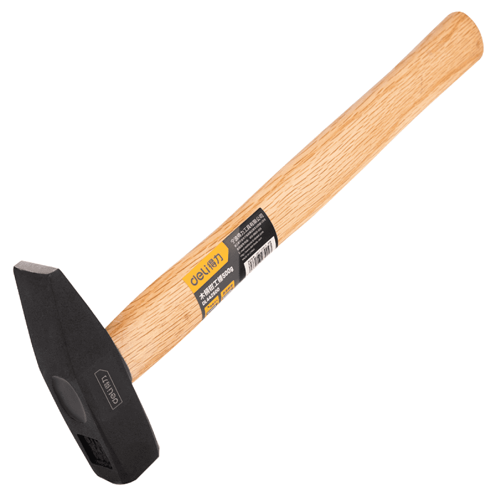 Молоток "Deli" 0,3 кг, деревянная рукоятка