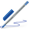 Ручка шариковая "Tops M", 0.5 мм, прозрачный, стерж. синий - 2