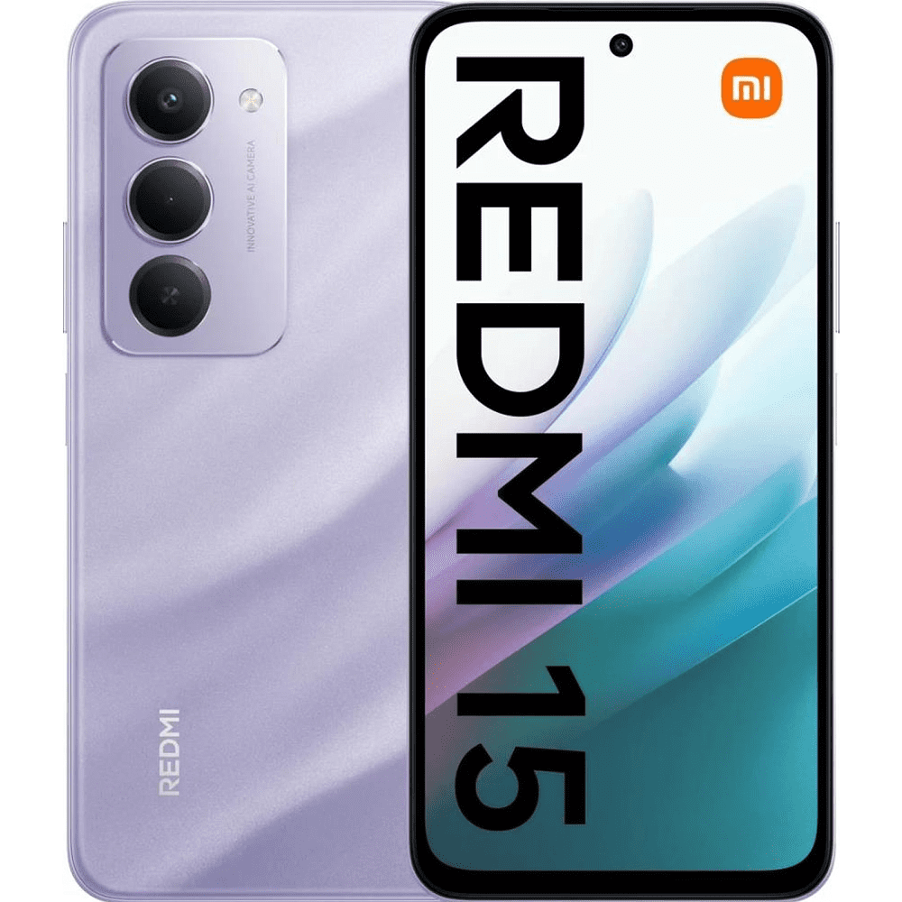 Смартфон REDMI 15 (25062RN2DY), 6GB, 128GB, фиолетовый