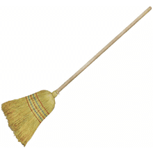 Метла сорго с черенком, 30x45 см