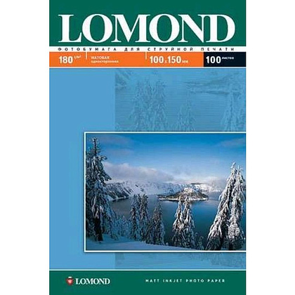 Фотобумага глянцевая для струйной фотопечати "Lomond", А6, 50 листов, 230 г/м2 - 2