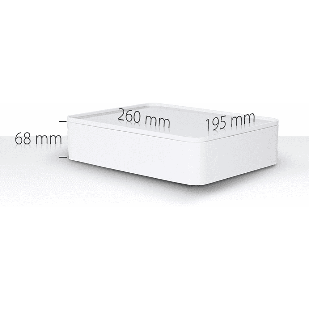 Блок закрытый "Allison", серый - 3