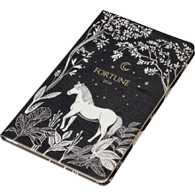 Ежедневник датированный "Fortune", А5, 128 страниц, черный, 2026