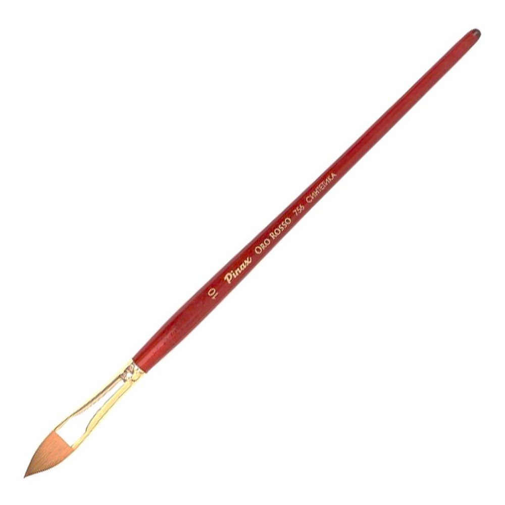 Кисть для рисования "Pinax ORO ROSSO", синтетика, "кошачий язык", №10