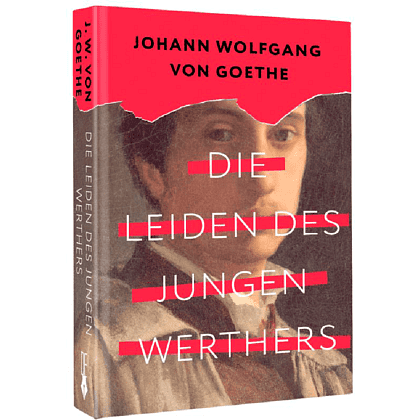 Книга на немецком языке "Die Leiden des jungen Werthers", Иоганн Вольфганг фон Гете,  -50%