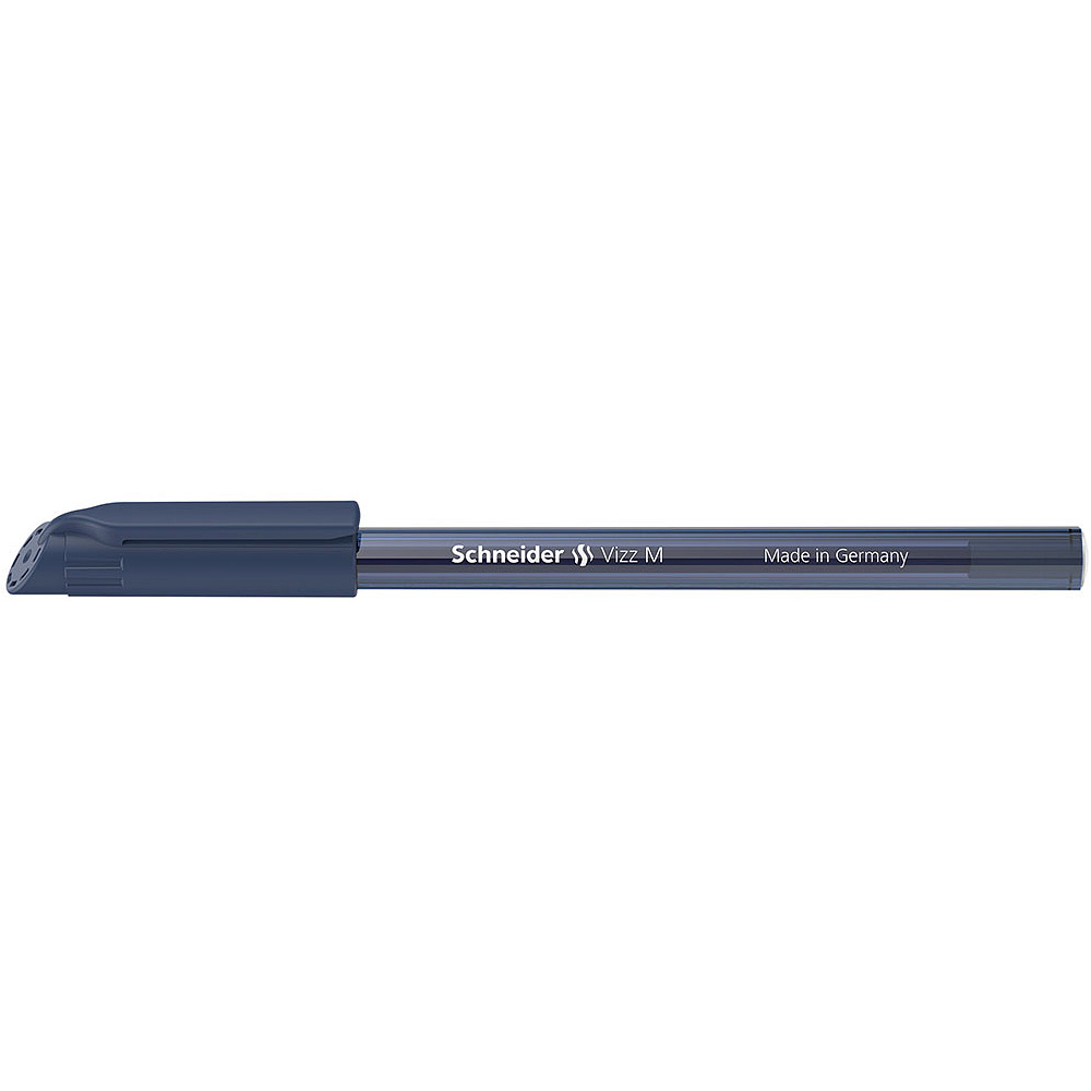 Ручка шариковая "Schneider Vizz M", темно-синий, стерж. темно-синий - 2
