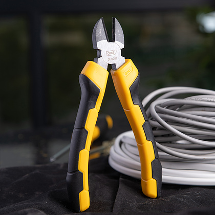 Бокорезы Deli "EDL2207", 180 мм, желтый, черный - 7