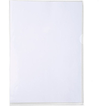 Папка-уголок "Exacompta", А4, 130 мк, ПВХ, прозрачный