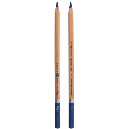 Карандаш акварельный "Белые ночи", 521, ультрамарин темный