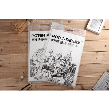 Бумага для рисования "Potentate", 160 г/м2, 54х78.7 см, натуральный белый - 3