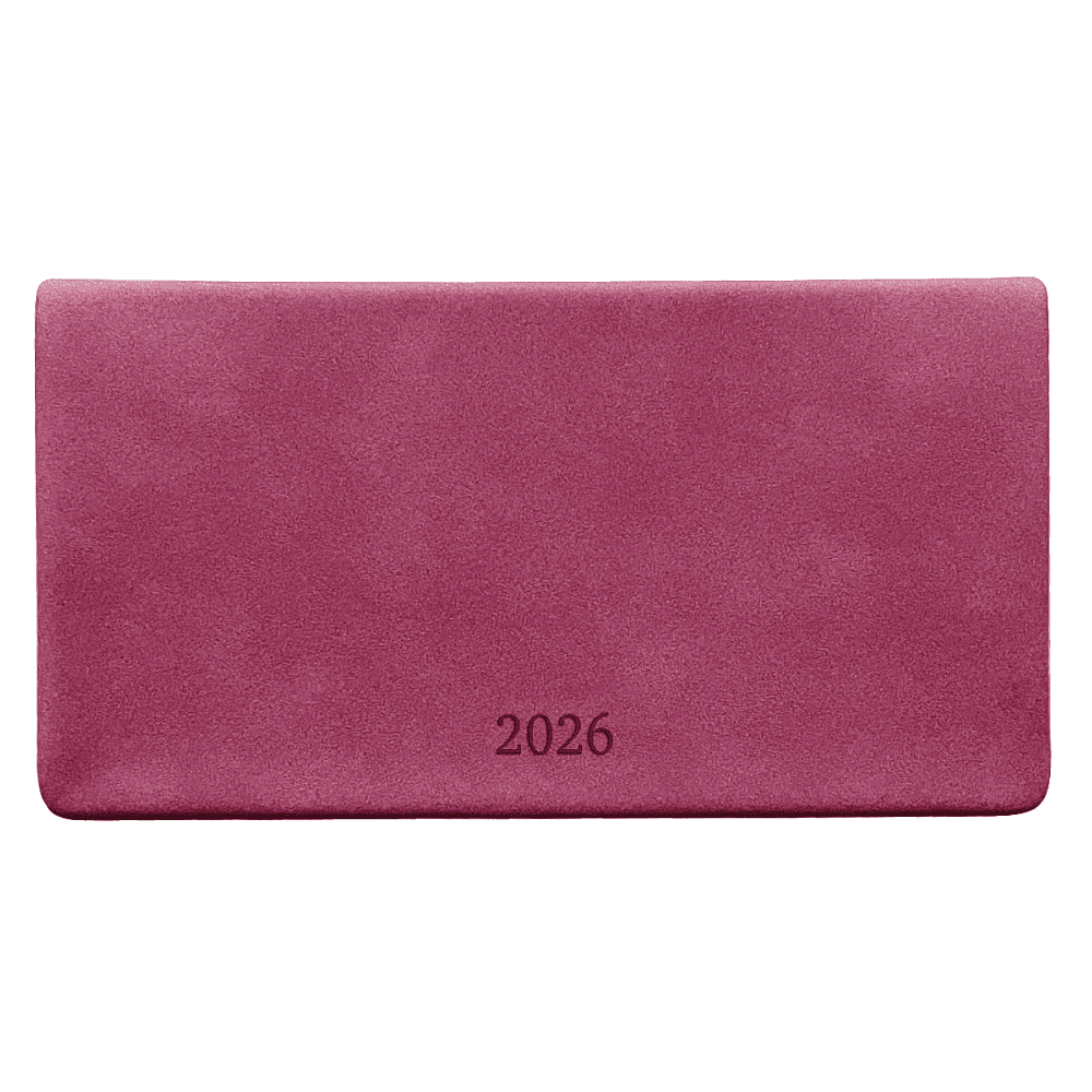 Еженедельник датированный "Soft" на 2026 год, А6, 128 страниц, красный