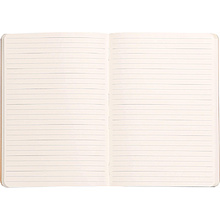 Блокнот "Rhodiarama" на резинке, A5, 80 листов, линейка, коралловый