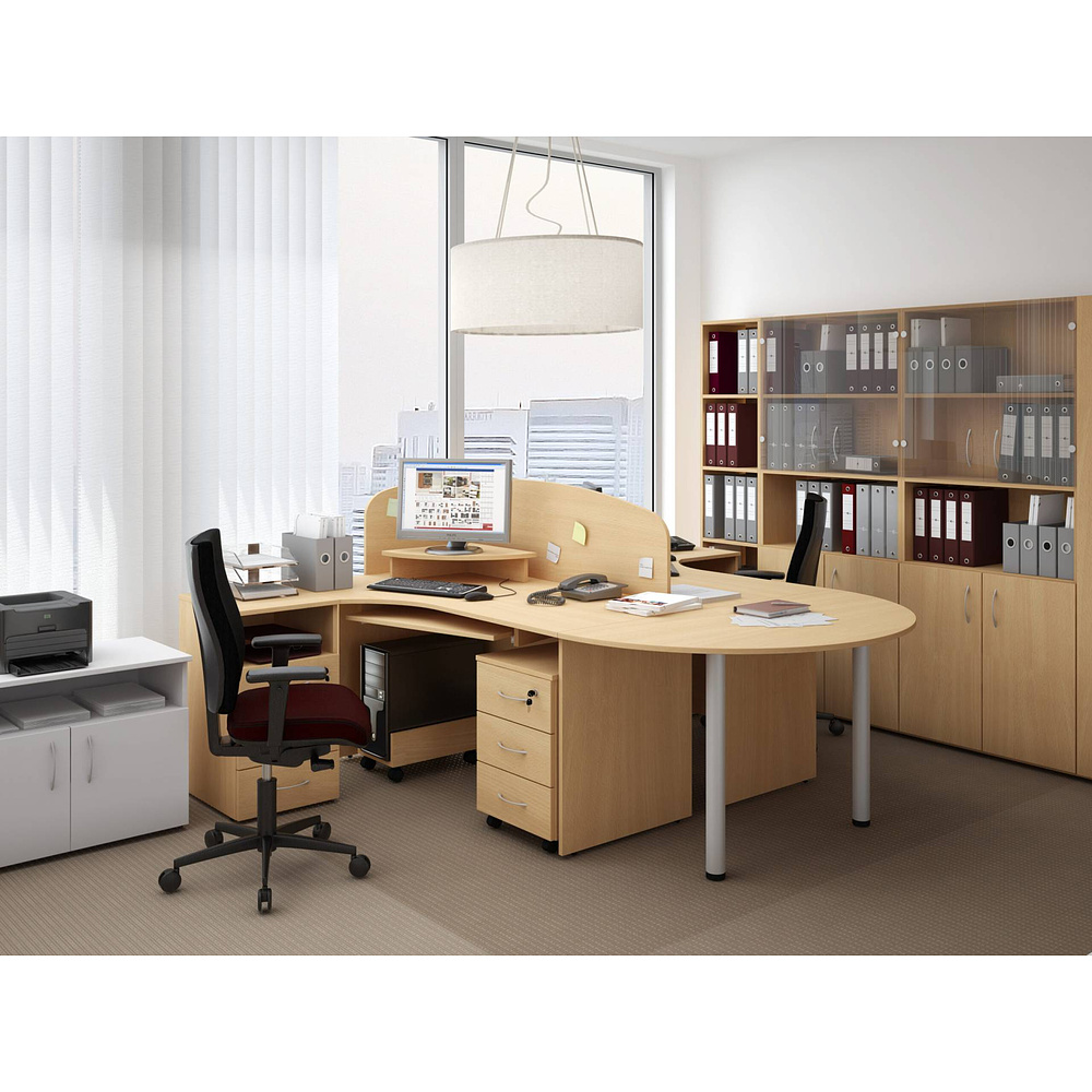 Коллекция Столица крышка к тумбе приставной С-006, 600х500х18 мм, бук - 6