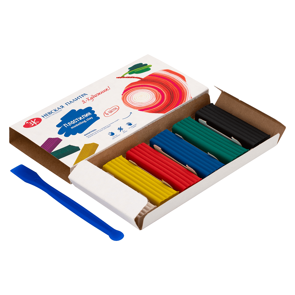Пластилин "Я - Художник!", 6 цветов - 5