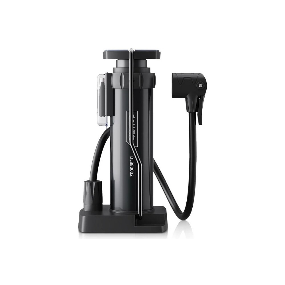 Насос велосипедный ножной Deli YS EDL880002, 5.5bar/80psi