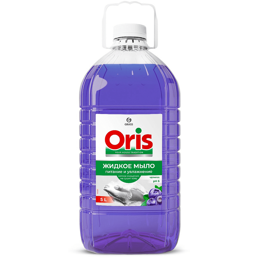 Мыло жидкое Oris, черника, 5 л